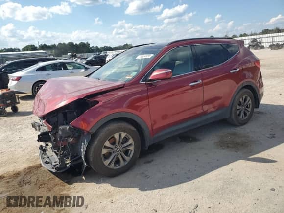 2014 Hyundai Santa Fe с VIN 5XYZU3LB7EG174384, выставлен на аукционе Copart как лот 70334355 с пробегом 234 836 миль миль и Списание • Salvage title. История ставок и продаж доступна на DreamBid. Изображение 1.