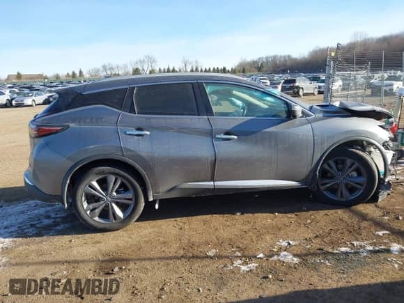 2021 Nissan Murano Platinum z VIN 5N1AZ2DS1MC138826, wystawiony jako IAAI lot #41441371 z przebiegiem 49 634 mil mil oraz . Historia ofert i sprzedaży dostępna na DreamBid. Obrazek 14.