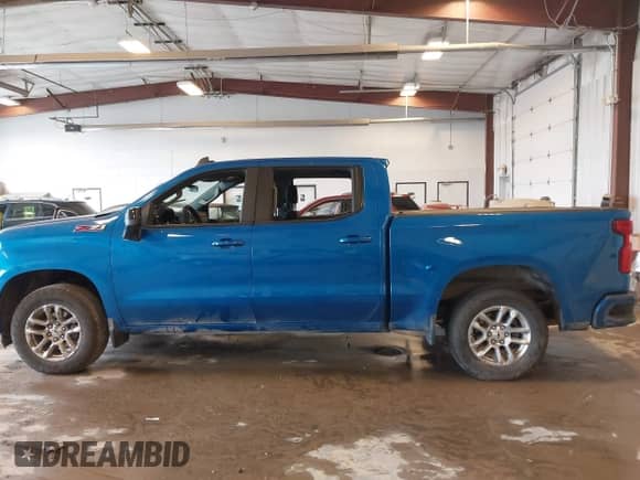 2023 Chevrolet Silverado 1500 RST with VIN 3GCUDEED3PG357404, listed as a IAAI auction lot 43076889 with Not provided miles and . Bid and sale history available at DreamBid. Image 14.