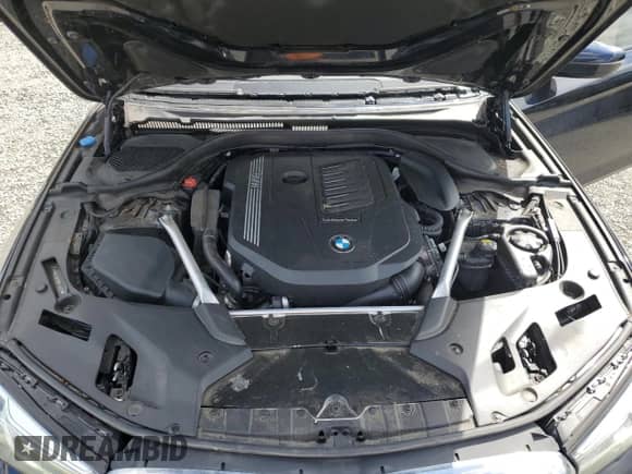 2021 BMW 5 Series 540i xDrive with VIN WBA73BJ01MCF46374, listed as a Copart auction lot 55096015 with 38,960 mi miles and Salvage title. Bid and sale history available at DreamBid. Image 11.