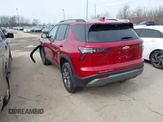 2025 Chevrolet Equinox AWD LT с VIN 3GNAXPEG2SL160909, выставлен на аукционе IAAI как лот 41718164 с пробегом 2 447 миль миль и . История ставок и продаж доступна на DreamBid. Изображение 3.