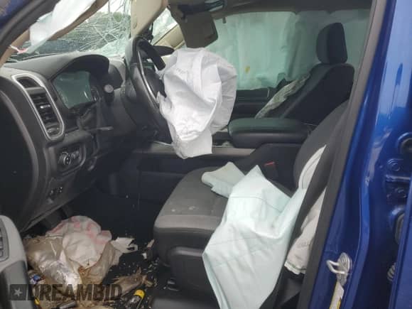 2019 Ram 1500 Big Horn with VIN 1C6SRFBT0KN656544, listed as a Copart auction lot 65611265 with Not provided miles and Salvage title. Bid and sale history available at DreamBid. Image 7.