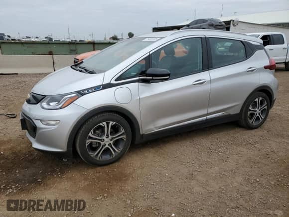 2017 Chevrolet Bolt EV Premier with VIN 1G1FX6S03H4171568, listed as a Copart auction lot 71489705 with 34,992 mi miles and Salvage title. Bid and sale history available at DreamBid. Image 1.