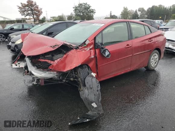 2016 Toyota Prius Two with VIN JTDKBRFU6G3523727, listed as a Copart auction lot 84915455 with 113,969 mi miles and Salvage title. Bid and sale history available at DreamBid. Image 1.
