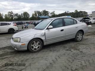 2003 Hyundai Elantra GLS with VIN KMHDN45D43U680564, listed as a Copart auction lot 82258605 with 183,682 mi miles and Salvage title. Bid and sale history available at DreamBid. Image 1.