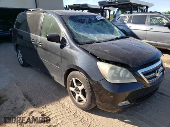 2006 Honda Odyssey Touring with VIN 5FNRL38856B052051, listed as a Copart auction lot 81028625 with 275,252 mi miles and Clean title. Bid and sale history available at DreamBid. Image 4.