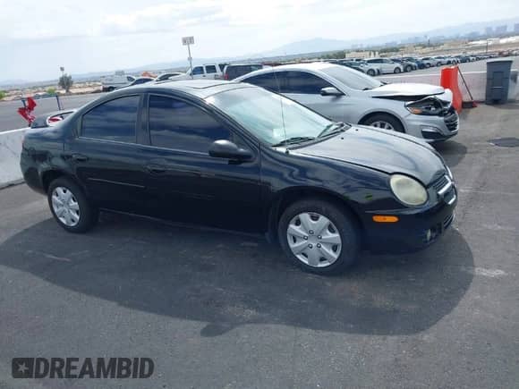 2004 Dodge Neon SXT with VIN 1B3ES56C44D527117, listed as a IAAI auction lot 42077644 with 162,017 mi miles and . Bid and sale history available at DreamBid. Image 1.