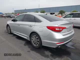 2016 Hyundai Sonata Sport с VIN 5NPE34AF0GH400550, выставлен на аукционе IAAI как лот 43306788 с пробегом 156 565 миль миль и . История ставок и продаж доступна на DreamBid. Изображение 3.