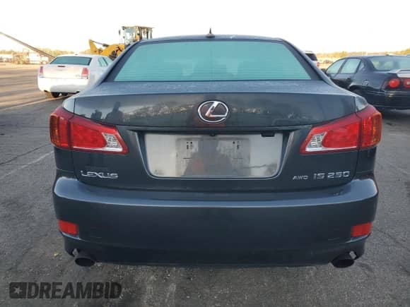 2009 Lexus IS 250 z VIN JTHCK262995031306, wystawiony jako Copart lot #86285155 z przebiegiem Nie podano mil oraz Szkoda całkowita • Salvage title. Historia ofert i sprzedaży dostępna na DreamBid. Obrazek 6.