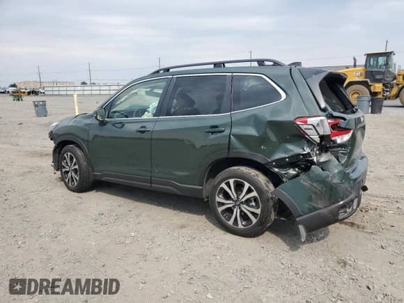 2024 Subaru Forester Limited with VIN JF2SKALC0RH445756, listed as a Copart auction lot 70596985 with 11,369 mi miles and Salvage title. Bid and sale history available at DreamBid. Image 2.