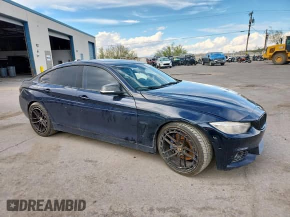 2015 BMW 4 Series 428i with VIN WBA4A9C54FGL85540, listed as a Copart auction lot 81071815 with 123,655 mi miles and Clean title. Bid and sale history available at DreamBid. Image 4.