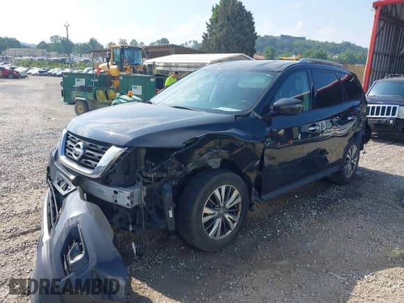 2019 Nissan Pathfinder SV with VIN 5N1DR2MM4KC617365, listed as a IAAI auction lot 42594500 with 126,643 mi miles and . Bid and sale history available at DreamBid. Image 19.