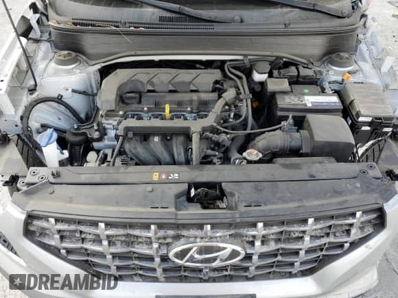 2021 Hyundai Venue Denim with VIN KMHRC8A38MU072127, listed as a Copart auction lot 71934275 with 14,414 mi miles and Salvage title. Bid and sale history available at DreamBid. Image 12.