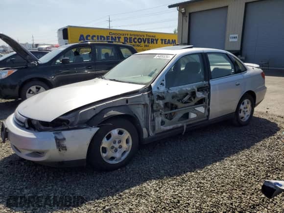 2002 Saturn LS with VIN 1G8JW54R92Y518857, listed as a Copart auction lot 54855265 with 192,298 mi miles and Salvage title. Bid and sale history available at DreamBid. Image 1.