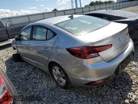 2020 Hyundai Elantra SEL with VIN 5NPD84LF4LH626787, listed as a Copart auction lot 70471525 with 81,566 mi miles and Salvage title. Bid and sale history available at DreamBid. Image 2.