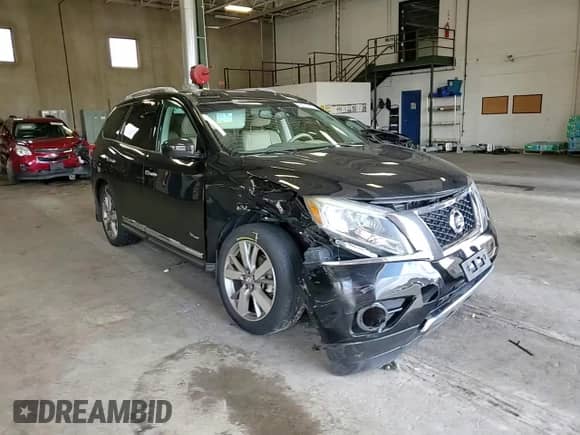 2014 Nissan Pathfinder SV Hybrid with VIN 5N1CR2MM3EC646114, listed as a Copart auction lot 66269715 with 156,840 mi miles and Salvage title. Bid and sale history available at DreamBid. Image 15.