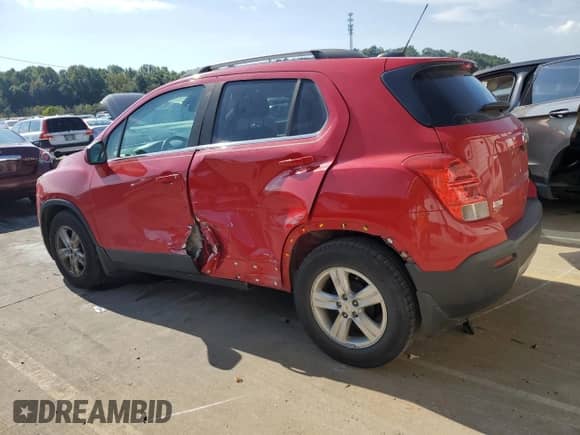 2016 Chevrolet Trax LT z VIN KL7CJLSB3GB753981, wystawiony jako Copart lot #82225495 z przebiegiem 85 779 mil mil oraz Szkoda całkowita • Salvage title. Historia ofert i sprzedaży dostępna na DreamBid. Obrazek 2.