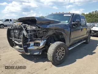 2015 Ford F-250 Lariat z VIN 1FT7W2BT1FED03574, wystawiony jako Copart lot #84808485 z przebiegiem Nie podano mil oraz Szkoda całkowita • Salvage title. Historia ofert i sprzedaży dostępna na DreamBid. Obrazek 1.