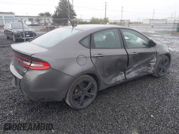2015 Dodge Dart SXT with VIN 1C3CDFBB8FD300295, listed as a IAAI auction lot 42018451 with 166,526 mi miles and . Bid and sale history available at DreamBid. Image 4.