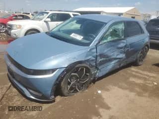 2024 Hyundai Ioniq 5 SE с VIN KM8KMDDF9RU330563, выставлен на аукционе Copart как лот 59802775 с пробегом 7 689 миль миль и Списание • Salvage title. История ставок и продаж доступна на DreamBid. Изображение 1.