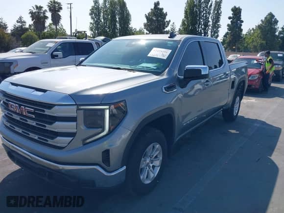 2024 GMC Sierra 1500 SLE with VIN 3GTPUBEKXRG251075, listed as a IAAI auction lot 42439291 with 12,057 mi miles and . Bid and sale history available at DreamBid. Image 6.