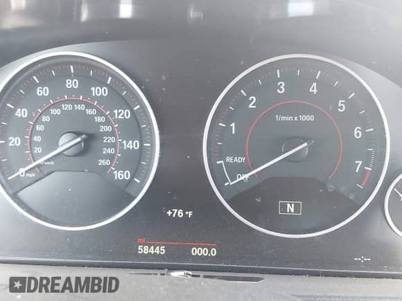 2018 BMW 4 Series 430i with VIN WBA4J1C59JBG77615, listed as a IAAI auction lot 42544193 with 58,445 mi miles and . Bid and sale history available at DreamBid. Image 7.