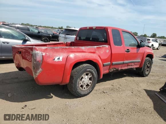 2004 Chevrolet Colorado Z71 с VIN 1GCDT196648143256, выставлен на аукционе Copart как лот 80072635 с пробегом Не указан миль и Списание • Salvage title. История ставок и продаж доступна на DreamBid. Изображение 3.