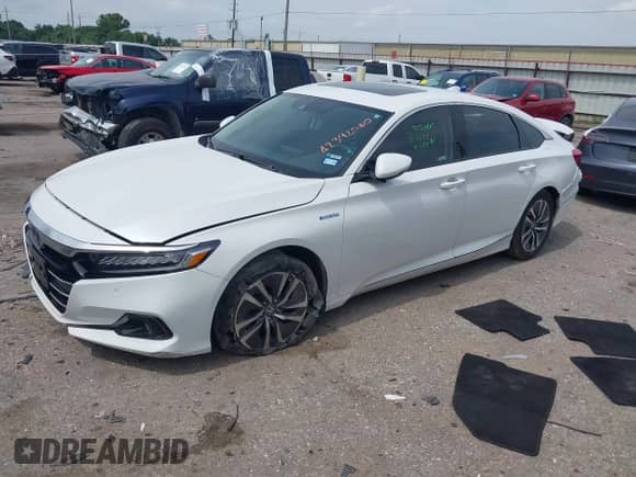 2022 Honda Accord EX-L z VIN 1HGCV3F52NA028145, wystawiony jako IAAI lot #42392540 z przebiegiem 51 454 mil mil oraz . Historia ofert i sprzedaży dostępna na DreamBid. Obrazek 2.