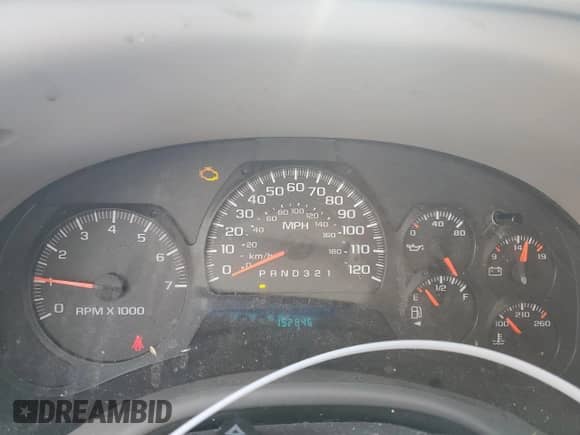 2006 Chevrolet TrailBlazer LS с VIN 1GNET16S466113863, выставлен на аукционе Copart как лот 71913165 с пробегом 152 846 миль миль и Списание • Salvage title. История ставок и продаж доступна на DreamBid. Изображение 9.