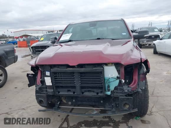 2022 Ram 1500 Big Horn with VIN 1C6RREFT2NN231866, listed as a IAAI auction lot 41258977 with 32,589 mi miles and . Bid and sale history available at DreamBid. Image 13.