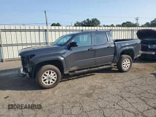 2025 Toyota Tacoma SR with VIN 3TYLD5KN4ST016570, listed as a Copart auction lot 69002135 with 5,387 mi miles and Salvage title. Bid and sale history available at DreamBid. Image 1.