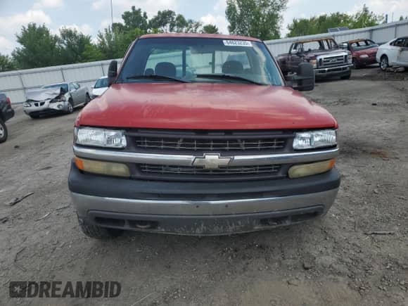 2000 Chevrolet Silverado 1500 with VIN 1GCEK14W2YE218542, listed as a Copart auction lot 64623235 with 242,232 mi miles and Salvage title. Bid and sale history available at DreamBid. Image 5.