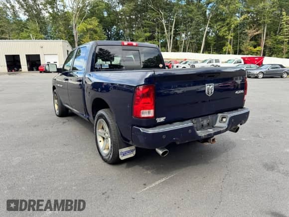 2012 Ram 1500 Sport with VIN 1C6RD7MT5CS271452, listed as a Copart auction lot 80127045 with 196,122 mi miles and Clean title. Bid and sale history available at DreamBid. Image 2.