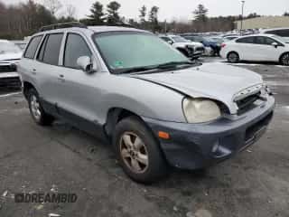 2005 Hyundai Santa Fe GLS z VIN KM8SC73D55U964970, wystawiony jako Copart lot #86136944 z przebiegiem 149 735 mil mil oraz Czysty tytuł • Clean title. Historia ofert i sprzedaży dostępna na DreamBid. Obrazek 4.