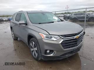 2018 Chevrolet Traverse LT z VIN 1GNERHKW4JJ150949, wystawiony jako IAAI lot #41955559 z przebiegiem 91 799 mil mil oraz . Historia ofert i sprzedaży dostępna na DreamBid. Obrazek 1.