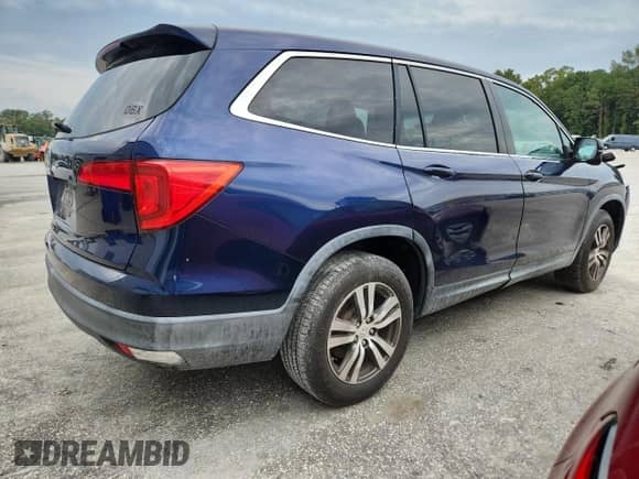 2016 Honda Pilot EX with VIN 5FNYF5H32GB022008, listed as a Copart auction lot 83850165 with 187,677 mi miles and Salvage title. Bid and sale history available at DreamBid. Image 3.