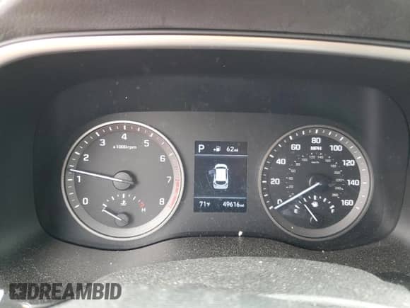 2020 Hyundai Tucson Limited with VIN KM8J3CAL1LU259241, listed as a Copart auction lot 69087345 with 49,616 mi miles and Salvage title. Bid and sale history available at DreamBid. Image 9.