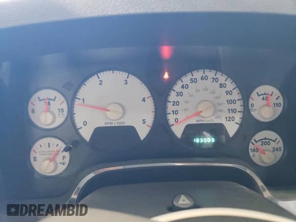 2008 Dodge 2500 SLT with VIN 3D7KS28A48G176364, listed as a Copart auction lot 85643985 with 183,003 mi miles and Salvage title. Bid and sale history available at DreamBid. Image 9.