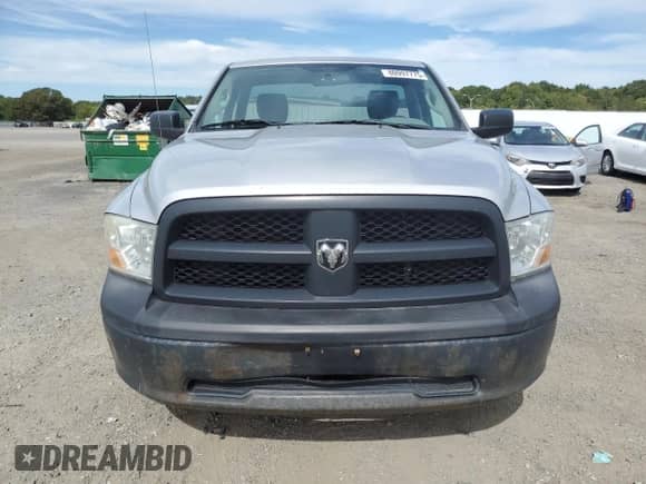 2012 Ram 1500 ST with VIN 3C6JD6AK1CG185842, listed as a Copart auction lot 80997775 with 123,516 mi miles and Clean title. Bid and sale history available at DreamBid. Image 5.