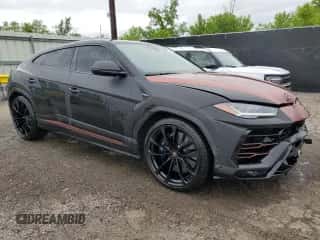 2022 Lamborghini Urus with VIN ZPBUA1ZL8NLA17628, listed as a Copart auction lot 55745125 with 31,007 mi miles and Salvage title. Bid and sale history available at DreamBid. Image 4.