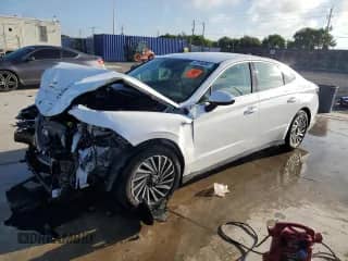 2025 Hyundai Sonata SEL с VIN KMHL34JJ7SA103296, выставлен на аукционе Copart как лот 84807415 с пробегом 20 759 миль миль и На запчасти • Non repairable. История ставок и продаж доступна на DreamBid. Изображение 1.