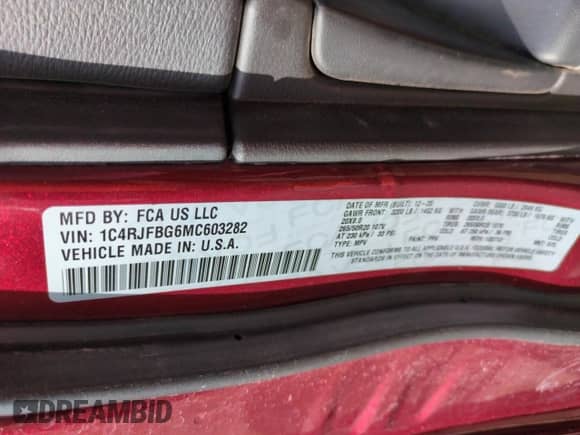 2021 Jeep Grand Cherokee Limited X z VIN 1C4RJFBG6MC603282, wystawiony jako Copart lot #65154115 z przebiegiem 95 727 mil mil oraz Szkoda całkowita • Salvage title. Historia ofert i sprzedaży dostępna na DreamBid. Obrazek 13.