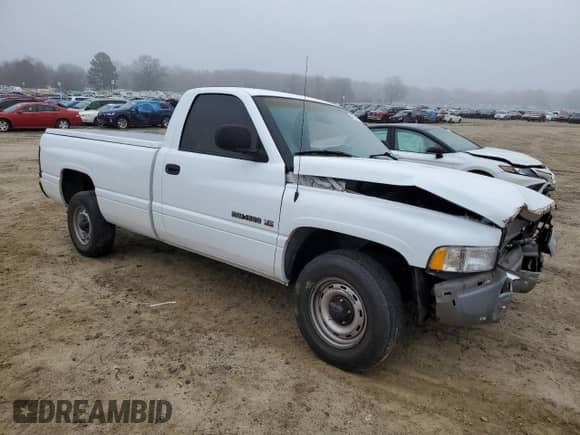 2000 Dodge 1500 Work Special с VIN 1B7HC16X4YS637929, выставлен на аукционе Copart как лот 43531415 с пробегом 184 641 миль миль и Списание • Salvage title. История ставок и продаж доступна на DreamBid. Изображение 4.