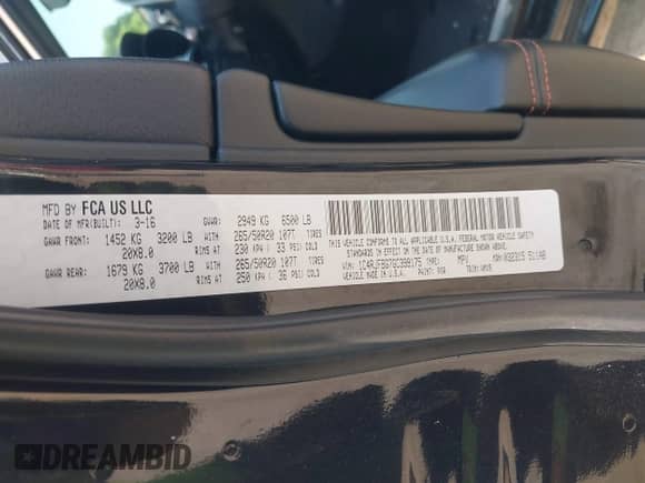 2016 Jeep Grand Cherokee Limited с VIN 1C4RJFBG7GC399175, выставлен на аукционе IAAI как лот 42404512 с пробегом 116 771 миль миль и . История ставок и продаж доступна на DreamBid. Изображение 9.