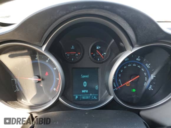 2011 Chevrolet Cruze LS with VIN 1G1PC5SH4B7120781, listed as a Copart auction lot 83868315 with 190,387 mi miles and Salvage title. Bid and sale history available at DreamBid. Image 9.