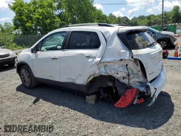 2017 Chevrolet Trax Premier с VIN 3GNCJRSB3HL274442, выставлен на аукционе Copart как лот 62265575 с пробегом Не указан миль и Списание • Salvage title. История ставок и продаж доступна на DreamBid. Изображение 2.