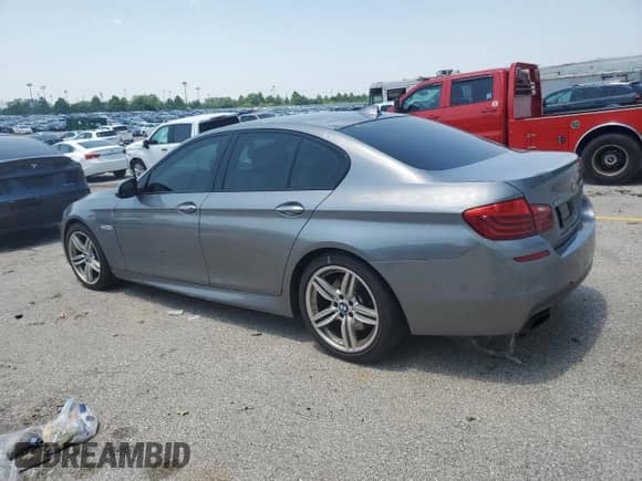 2014 BMW 5 Series 550i xDrive с VIN WBAKP9C51EDZ34830, выставлен на аукционе Copart как лот 59906435 с пробегом 123 709 миль миль и Списание • Salvage title. История ставок и продаж доступна на DreamBid. Изображение 2.