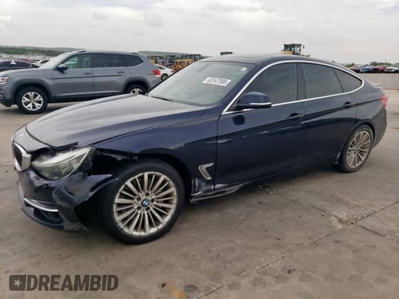 2015 BMW 3 Series 335i Gran Turismo xDrive z VIN WBA3X9C59FD868534, wystawiony jako Copart lot #63147595 z przebiegiem 125 966 mil mil oraz Szkoda całkowita • Salvage title. Historia ofert i sprzedaży dostępna na DreamBid. Obrazek 1.