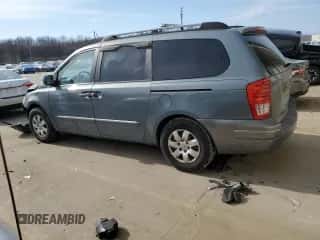 2007 Hyundai Entourage GLS с VIN KNDMC233X76043374, выставлен на аукционе Copart как лот 47370275 с пробегом 147 820 миль миль и Списание • Salvage title. История ставок и продаж доступна на DreamBid. Изображение 2.