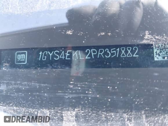 2023 Cadillac Escalade 4WD Sport с VIN 1GYS4EKL2PR351882, выставлен на аукционе IAAI как лот 41555895 с пробегом 58 703 миль миль и . История ставок и продаж доступна на DreamBid. Изображение 9.